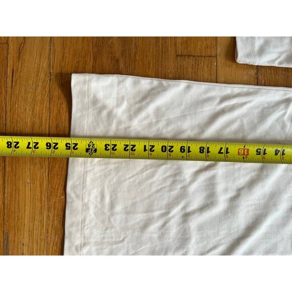 M.M.Lafleur Blouse Women's Pima Cotton Top Cream White XS A000957 - Picture 7 of 7